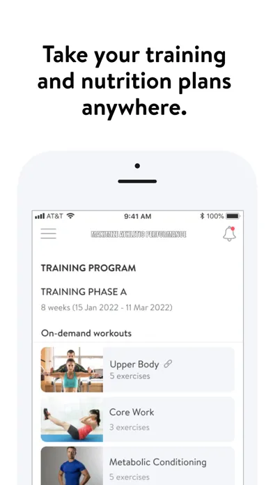 MAXIMIZE ATHLETIC PERFORMANCE Ekran Görüntüleri