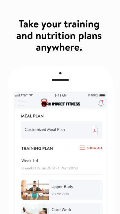 MAX IMPACT Fitness应用截图