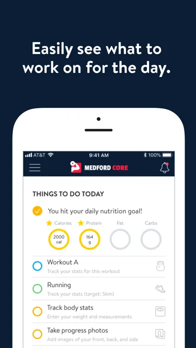 Medford Core Personal Training Screenshots