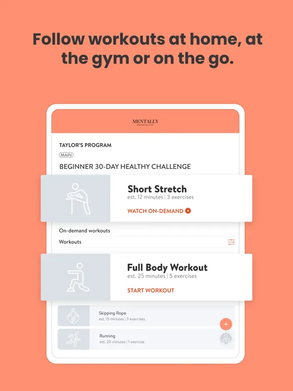 ภาพหน้าจอของ Mentally Physically Fit iPad 