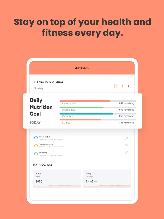 ภาพหน้าจอของ Mentally Physically Fit iPad 