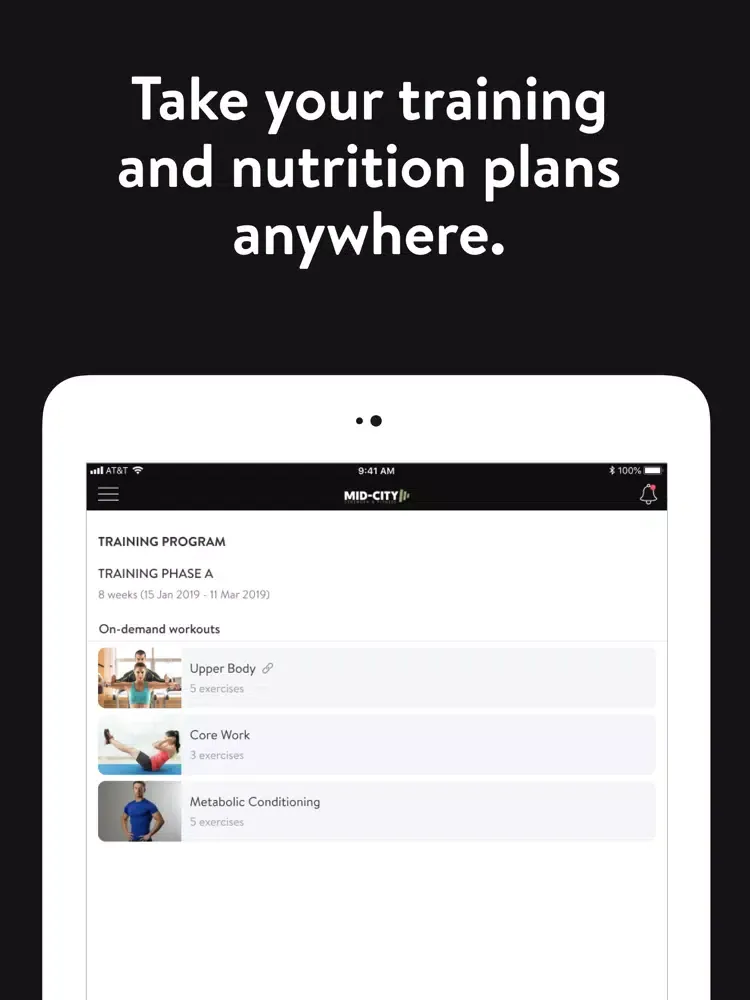 تصاویر MIDCITY Fitness iPad 