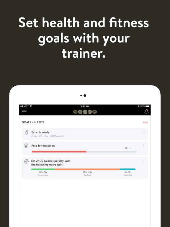 Capturas de pantalla de Midpoint Fitness iPad 