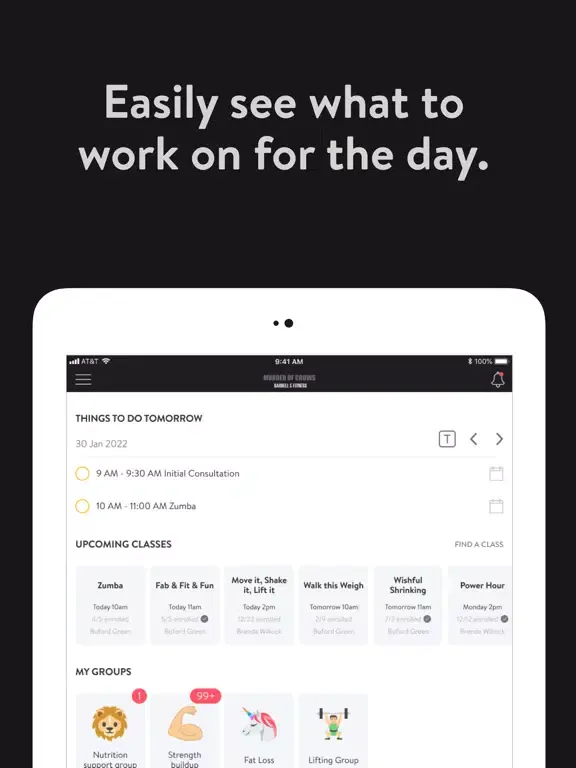 MOC Barbell and Fitness iPad  سکرین شاٹس