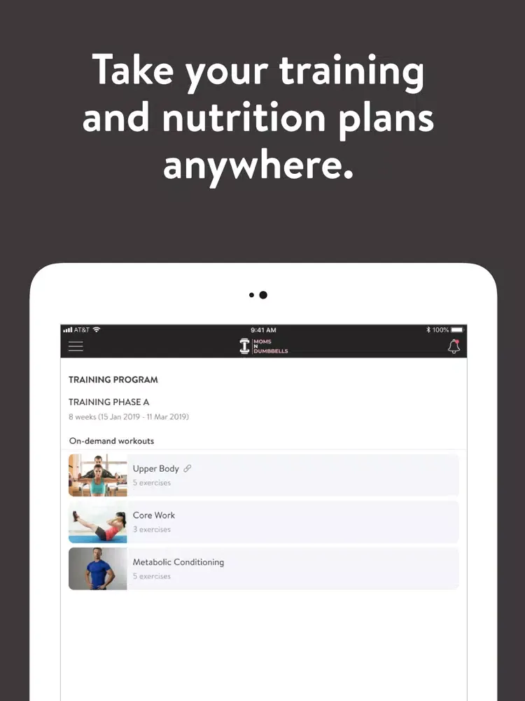 Скриншоты Moms N Dumbbells iPad 