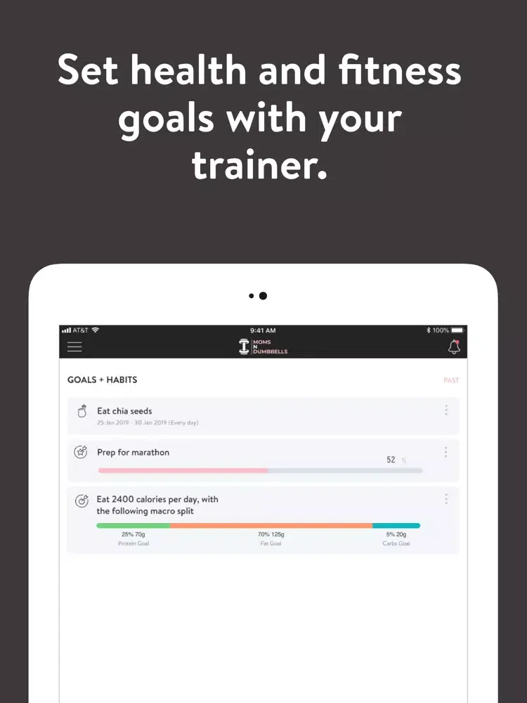 Скриншоты Moms N Dumbbells iPad 
