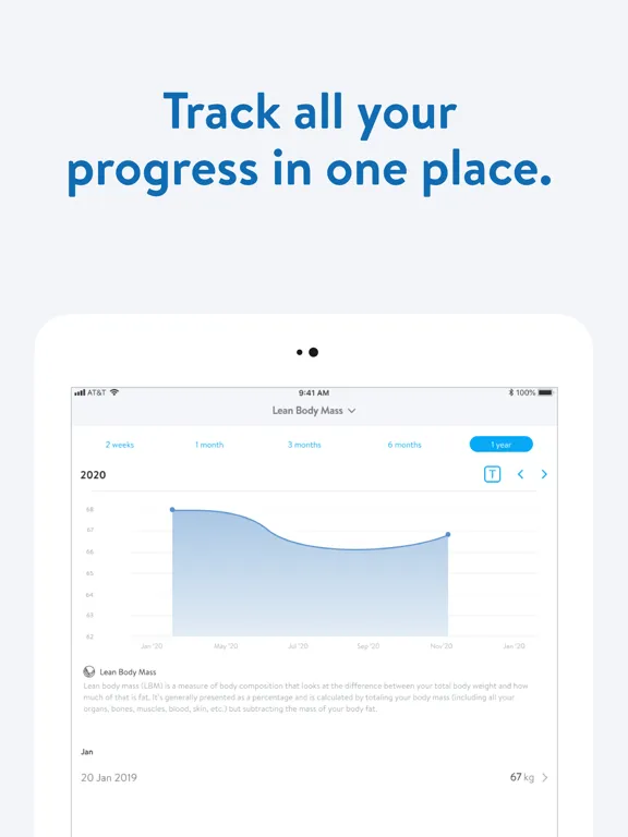 Ảnh chụp màn hình của Murphy Health and Fitness iPad 
