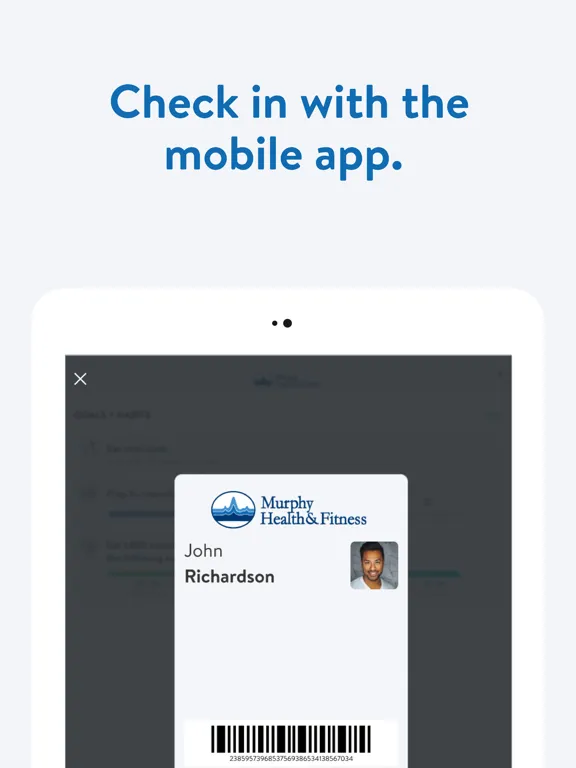Ảnh chụp màn hình của Murphy Health and Fitness iPad 