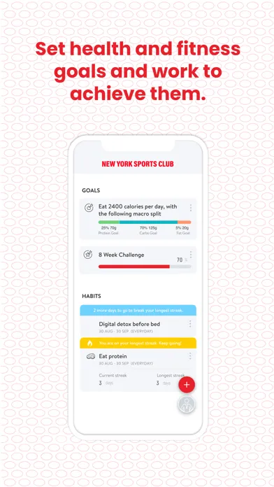ภาพหน้าจอของ New York Sports Club
