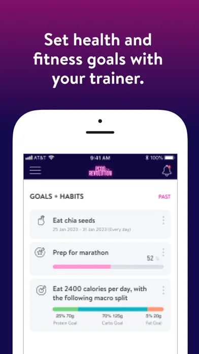 Zrzuty ekranu PCOS Revolution Lifestyle App