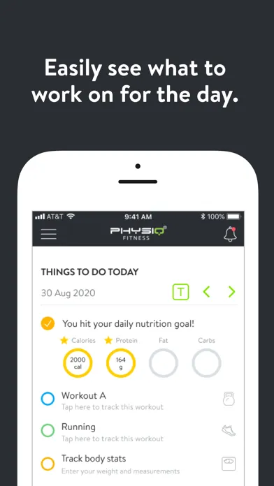 Capturas de pantalla de Physiq Fit