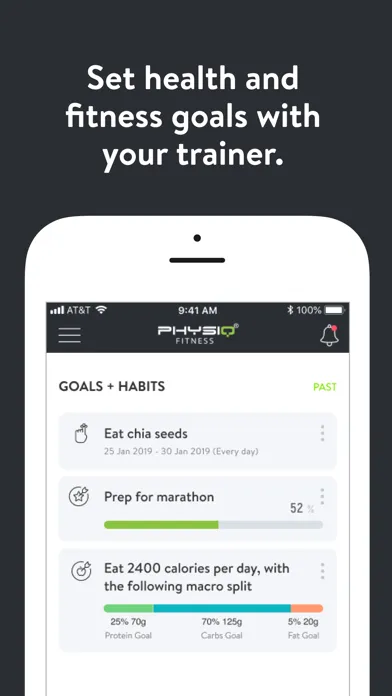 Capturas de pantalla de Physiq Fit