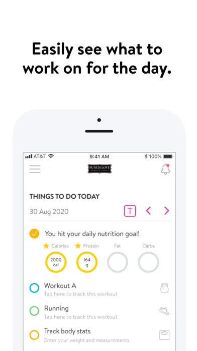 Punch Love PT Weightloss Coach Screenshots