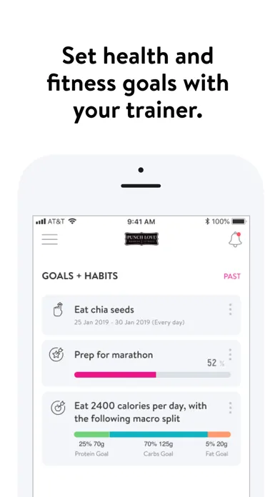 Punch Love PT Weightloss Coach Screenshots