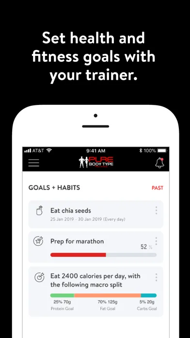 PURE BodyType Training Ekran Görüntüleri