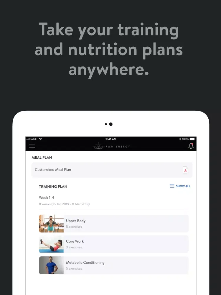 Raw Energy iPad 應用截圖