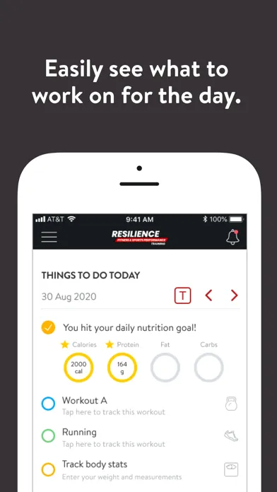 Capturas de pantalla de Resilience Training Mobile