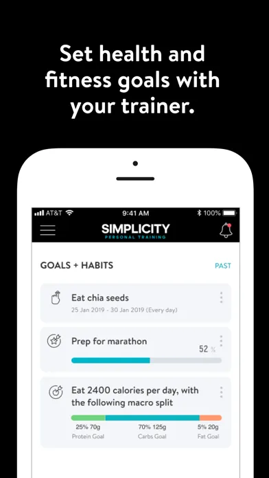 Simplicity Personal Training Ekran Görüntüleri