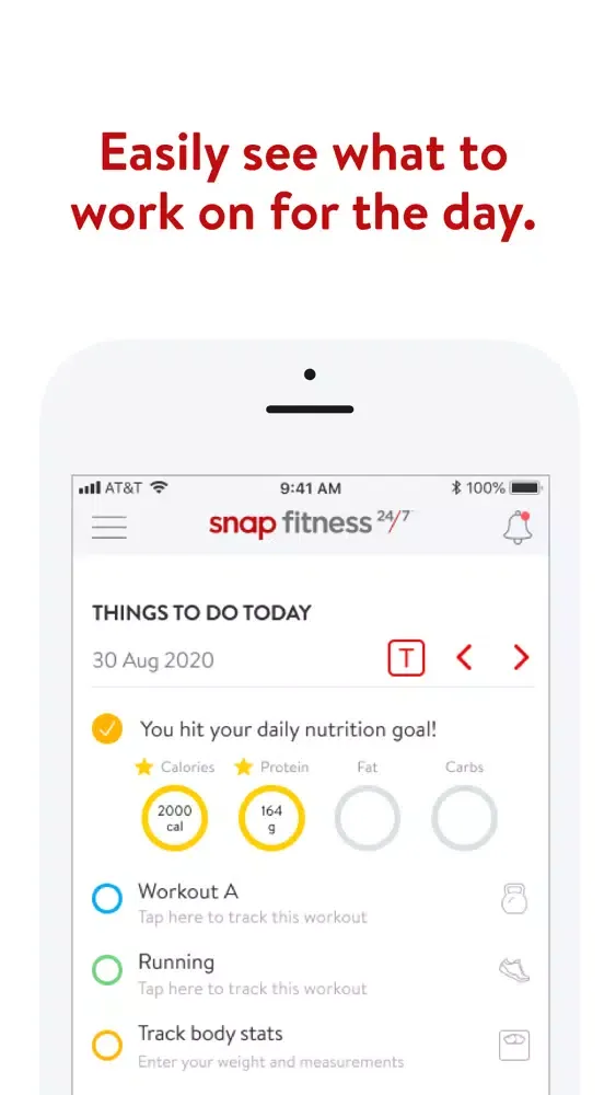 Snap Fitness Charles City App Screenshots