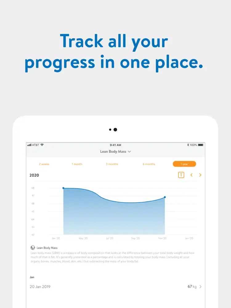 Tangkapan skrin Superstar Sports Performance iPad 