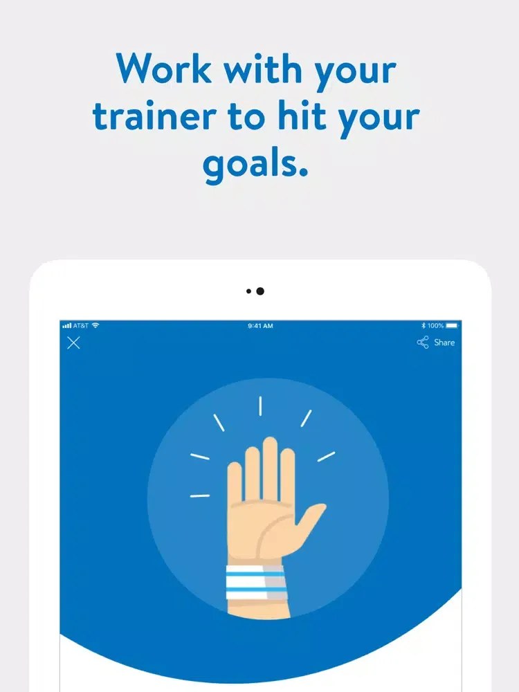Tangkapan skrin Superstar Sports Performance iPad 