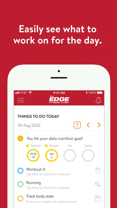 The Edge Fitness应用截图