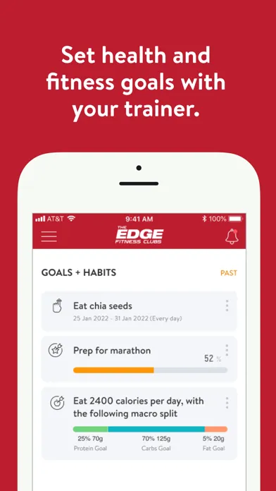 The Edge Fitness应用截图