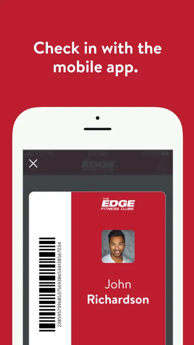 The Edge Fitness应用截图