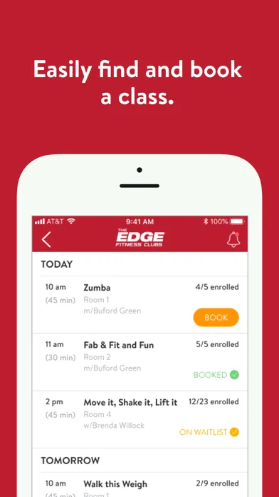 The Edge Fitness应用截图