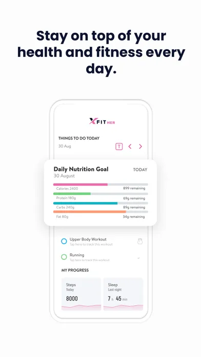 XFit HER Screenshots