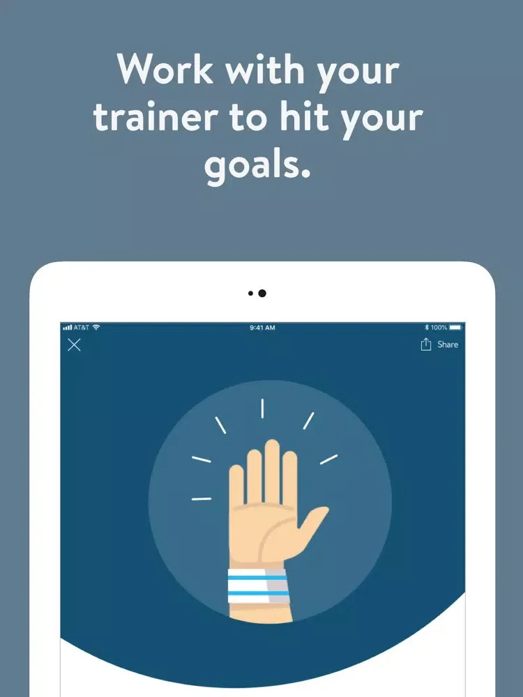 TrainE Health iPad  Screenshots