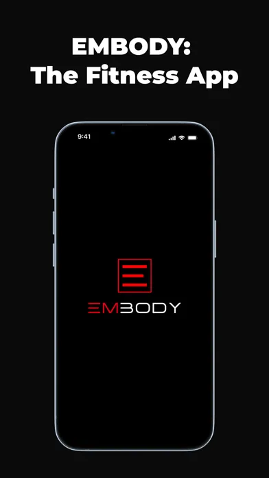 Capturas de tela do EMBODY: The Fitness App