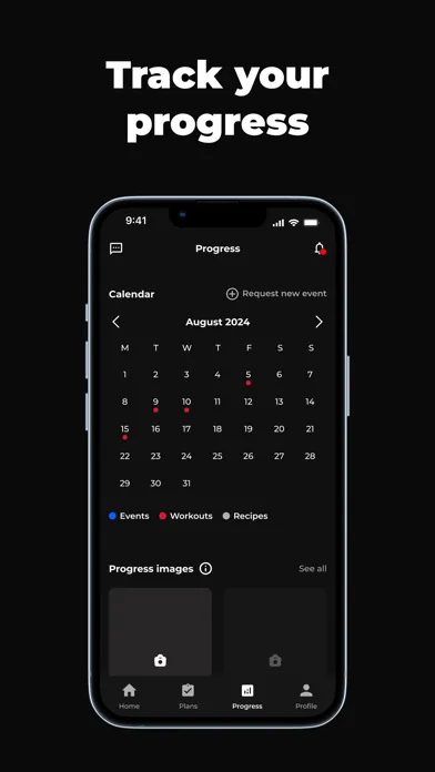 Capturas de tela do EMBODY: The Fitness App