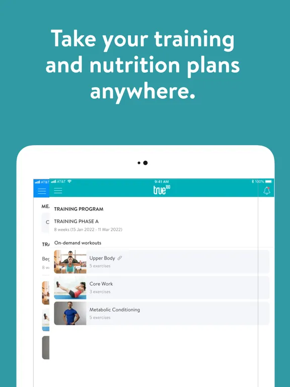 Capturas de tela do True 180 Personal Training LLC iPad 