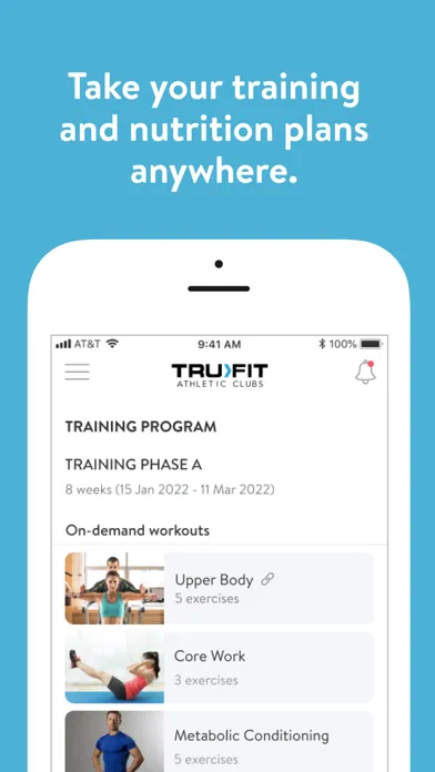 TruFit Athletic Club スクリーンショット