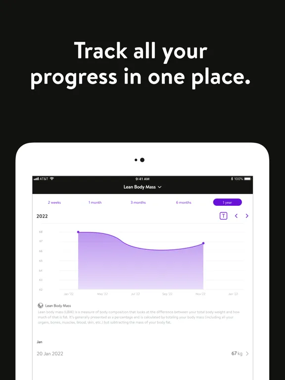 صور Unlimited Mindset Wellness App iPad 