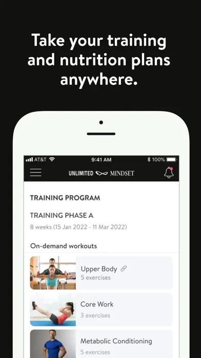 صور Unlimited Mindset Wellness App