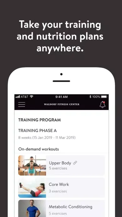 Zrzuty ekranu Waldorf.Fitness.Center