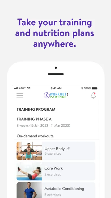 Скриншоты Workout Partner Fitness Trackr