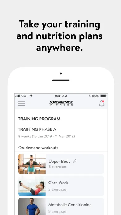 My Xperience Fitness স্ক্রিনশট