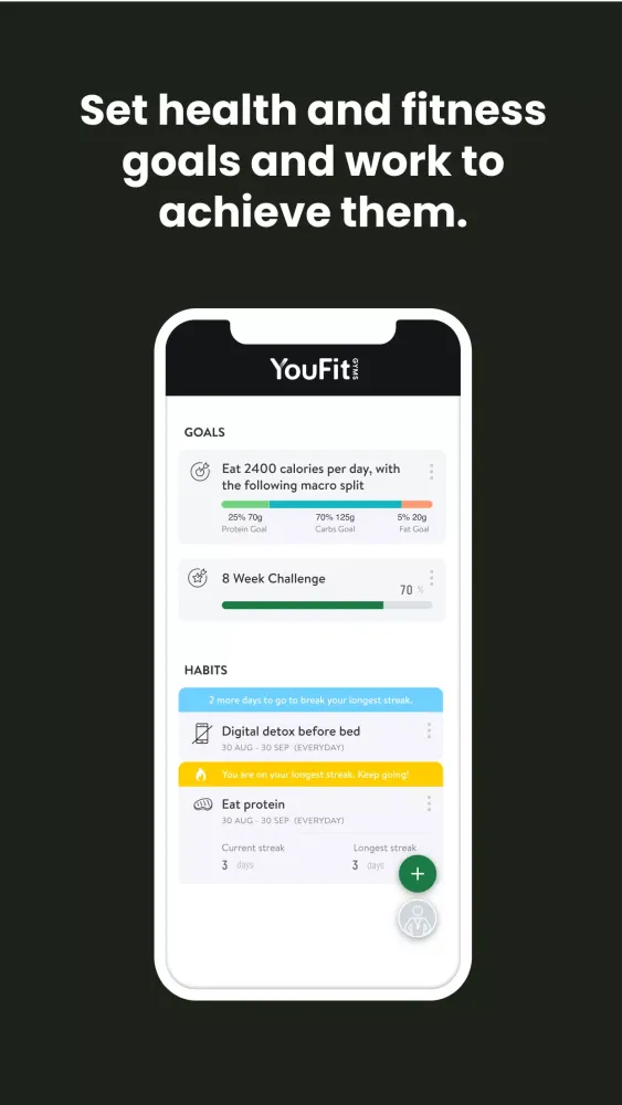 Screenshot di YouFit Gyms