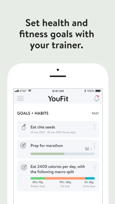Capturas de tela do YouFit Gyms