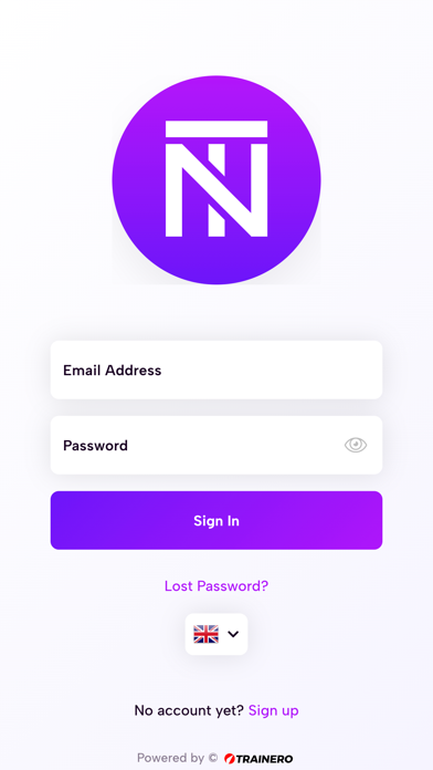 Ảnh chụp màn hình của ELS Gym App