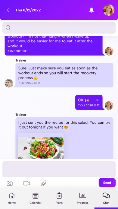 Ảnh chụp màn hình của ELS Gym App