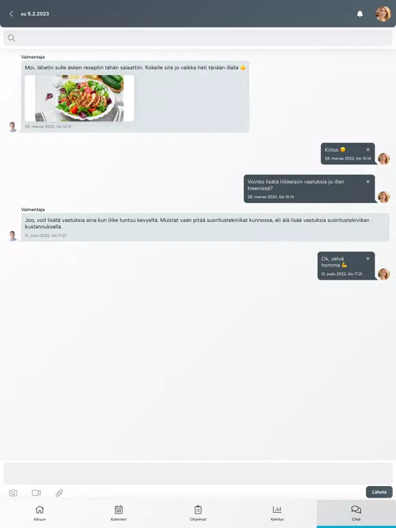 LeWELL Valmennus iPad  스크린샷