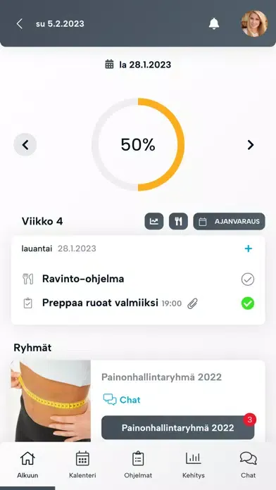 LeWELL Valmennus应用截图