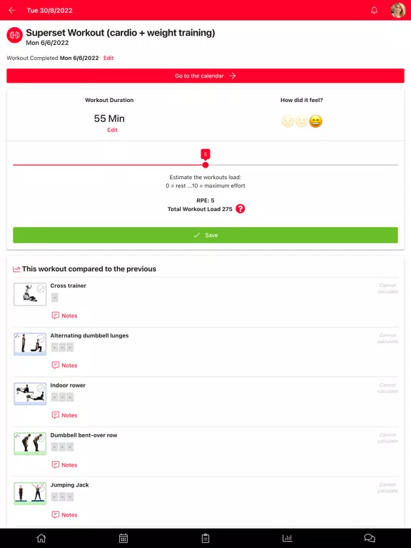 ภาพหน้าจอของ Miracle Fitness & Nutrition iPad 