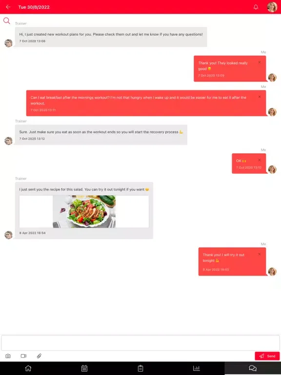 Miracle Fitness & Nutrition iPad 应用截图