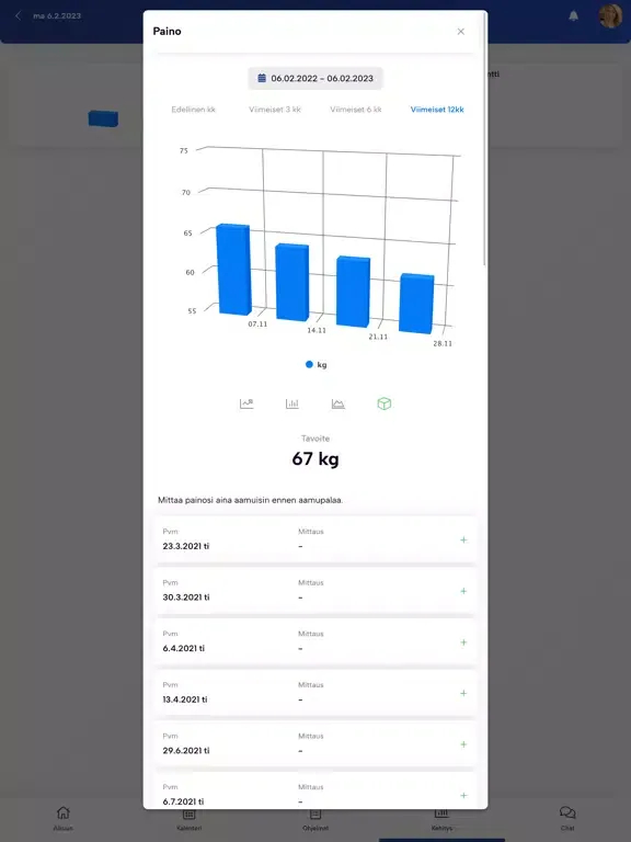 Stadifit iPad 应用截图