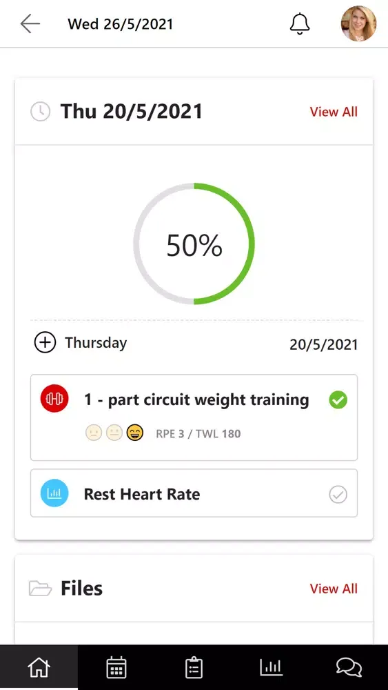 Capturas de pantalla de Wolf Fit App